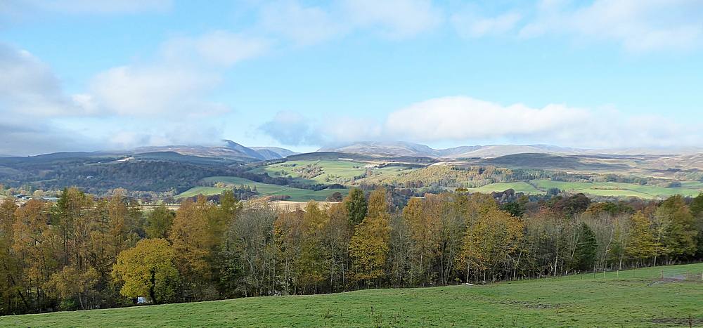 View from grounds of Crieff Hydro